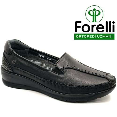 Forelli Lına Hakiki Deri Ortopedik Comfort Kadın Casual Ayakkabı