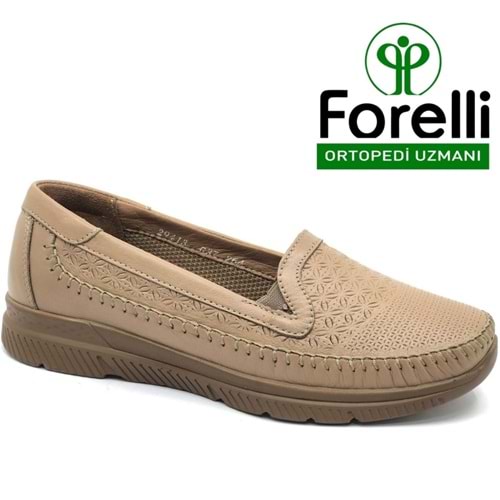 Forelli Eterna Hakiki Deri Ortopedik Comfort Kadın Casual Ayakkabı