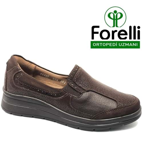Forelli Faye Hakiki Deri Ortopedik Comfort Kadın Casual Ayakkabı