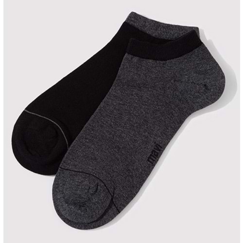 Mavi M090273-159 2 Adet Topuk Çorap Unisex Çorap