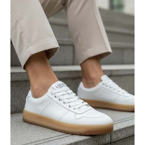 Lufian 111230257 Omar Sneaker Erkek Deri Ayakkabı