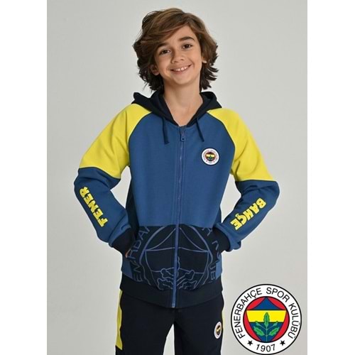 Fenerbahçe S.K. 25/26 Tribün Kol Detay Çocuk Sweatshirt
