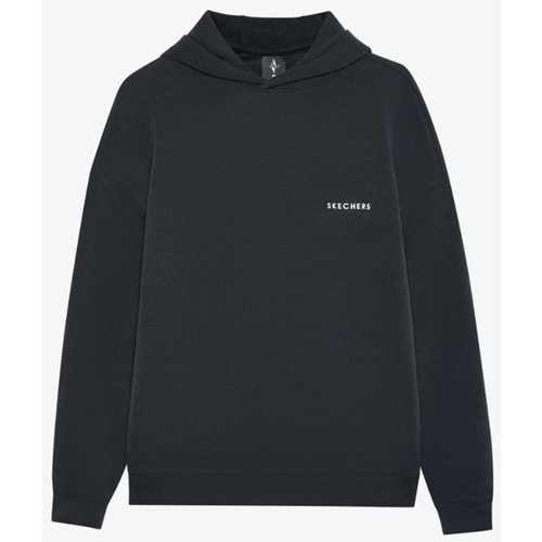 Skechers M Soft Touch Hoodie Sweatshirt S242156-001 Erkek Kapüşonlu Sweatshirt