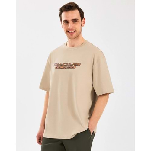 Skechers M Heavyweight Graphic Tee T-shirt S2510155-211 Erkek Tişort