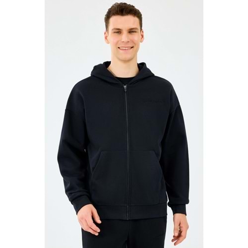 Skechers S2610014-3817 M Essential Full Zip Hoodie Sweatshirt Erkek Kapüşonlu Sweatshirt