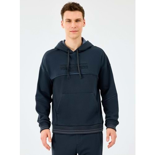 Skechers M Hoodie Kapüşonlu Sweatshirt S2520227-3817 Erkek Kapüşonlu Sweatshirt