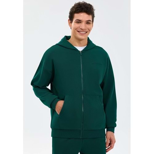 Skechers S2610014-4222 M Essential Full Zip Hoodie Sweatshirt Erkek Kapüşonlu Sweatshirt