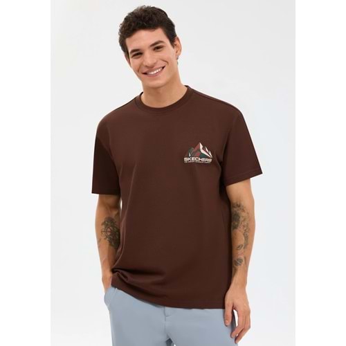 Skechers S2610059-2210 M Graphic Tee T-Shirt Erkek Tişort