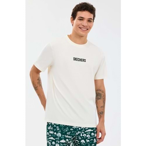 Skechers S2610115-3855 M Regular T-Shirt Erkek Tişort