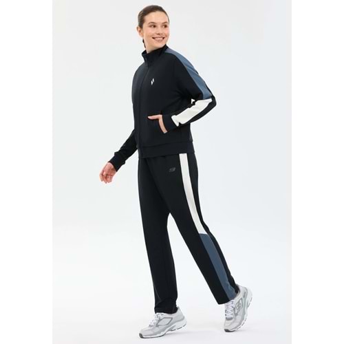 Skechers W Colour Block Track Suit S2610027-3817 Kadın Eşofman Takımı