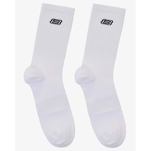 Skechers S2520318-2325 U Crew 2 Pack 2 Parça-Adet Unisex Çorap