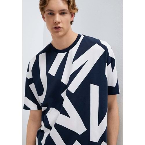 Mavi M0610271-70490 MVJNS Baskılı Tişört Erkek T-Shirt