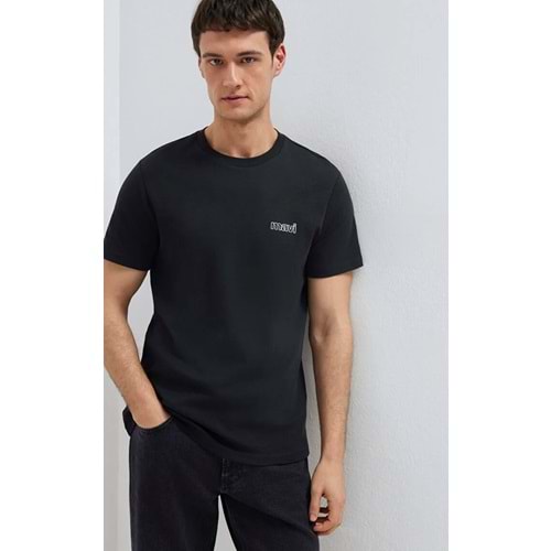 Mavi M0610360-900 Mavi Logo Baskılı Tişört Erkek T-Shirt