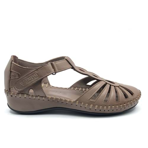 Venüs Naco Hakiki Deri Comfort Ortopedik Kadın Sandalet
