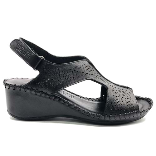 Venüs Şomali Hakiki Deri Comfort Ortopedik Kadın Sandalet