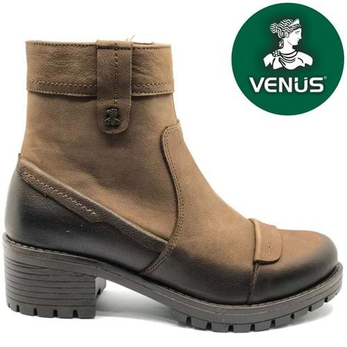 Venüs Wolrif Hakiki Deri Kaymaz Taban Ortopedik Kadın Bot