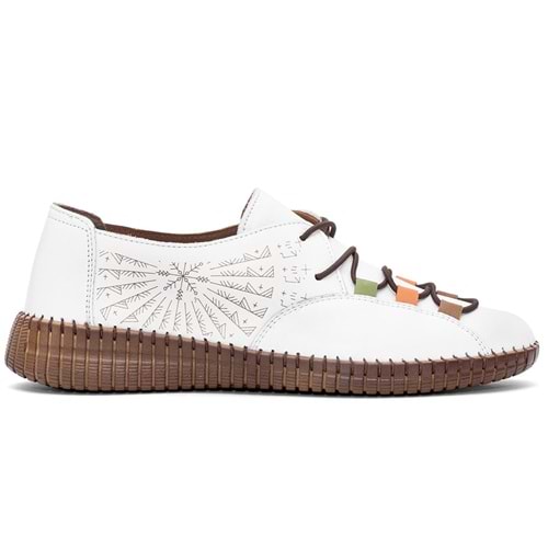 Venüs Betula Hakiki Deri Kadın Babet Ayakkabı