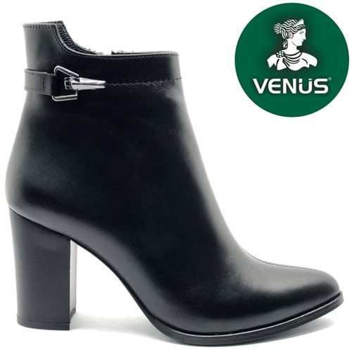 Venüs Garen Hakiki Deri Ortopedik Topuklu Kadın Bot