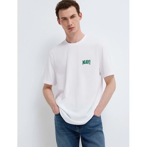 Mavi M0611714-620 Mavi Baskılı T-Shirt Erkek Tişort