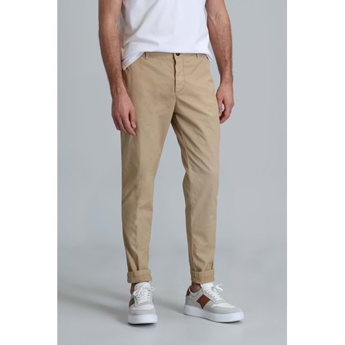 Lufian 111190313 Tom Smart Erkek Chino Pantolon Slim Fit Erkek Pantolon