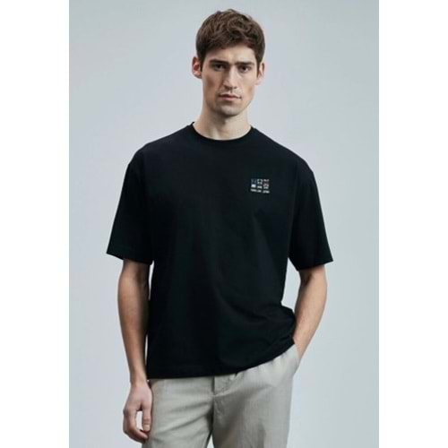 Lufian 111020248 Mask Modern Grafik T- Shirt Erkek Tişort