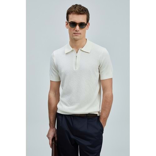 Lufian 111090092 Aren Erkek Pamuklu Kazak T- Shirt Erkek Tişort