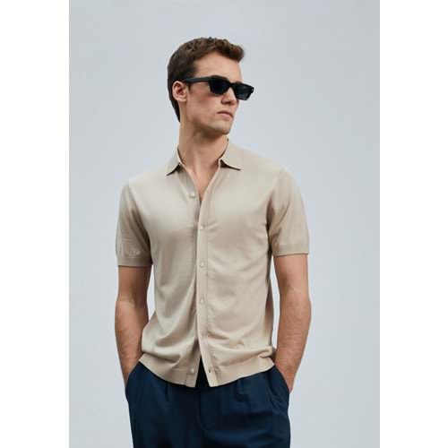 Lufian 111090132 Hector Erkek Modal Karışımlı Kazak Gömlek Erkek Gömlek