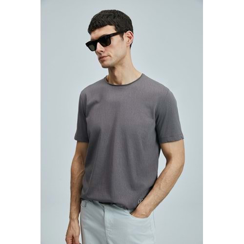 Lufian 111020259 Junya Erkek Basic Tişört Erkek T-Shirt