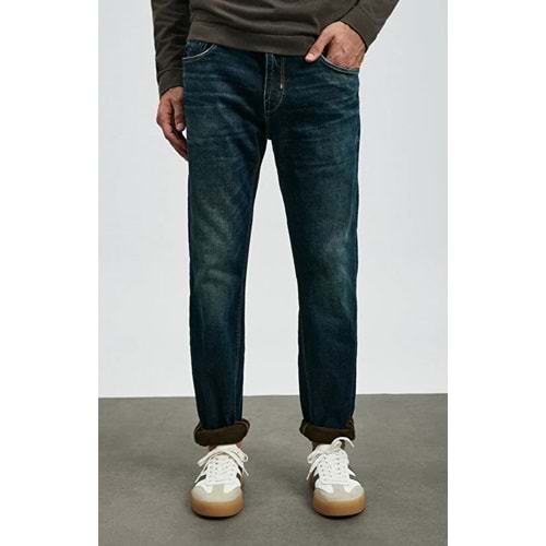 Lufian 112200227 Chrıs Spor Jean Erkek Pantolon Slim Fit Erkek Kot Pantolon