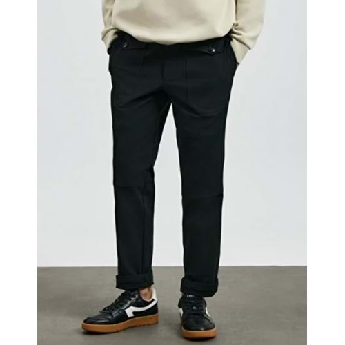 Lufian 112190346 Tom Fashion Slim Fit İçi Polarlı Kargo Pantolonu Erkek Pantolon