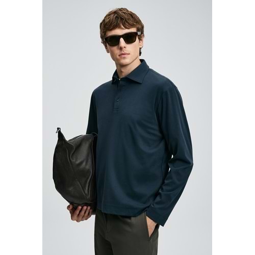 Lufian 112040044 Rocky Smart Polo Tişört Erkek Sweatshirt