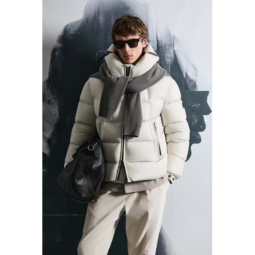 Lufian 112120251 Jacop Kaz Tüyü Erkek Mont