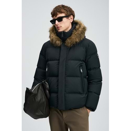 Lufian 112120252 Josep Kaz Tüyü Erkek Mont