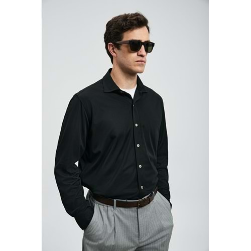 Lufian 112010668 Carl Erkek Basic Gömlek Regular Fit Erkek Gömlek