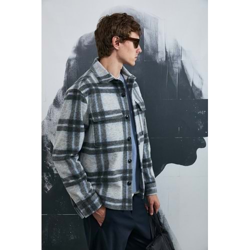 Lufian 112010685 Karl Erkek Basic Gömlek Regular Fit Erkek Gömlek