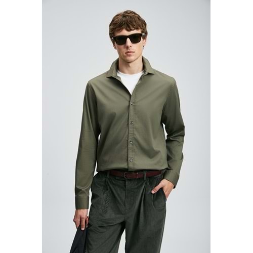 Lufian 112010686 Ferla Basic Gömlek Regular Fit Erkek Gömlek