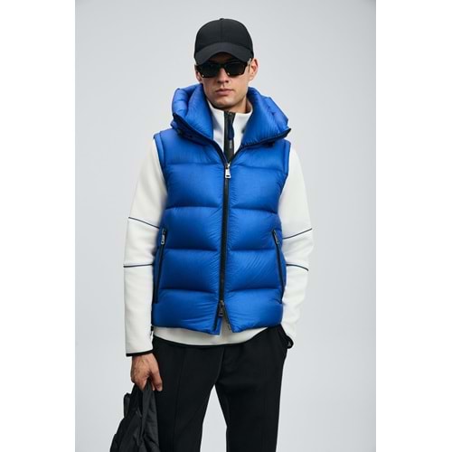 Lufian 112130030 Moses Kaz Tüyü Erkek Yelek