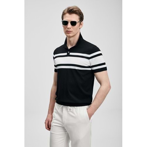 Lufian 111090141 Brando Erkek Modal Karışımlı Polo Yaka Tişört Erkek Tişort