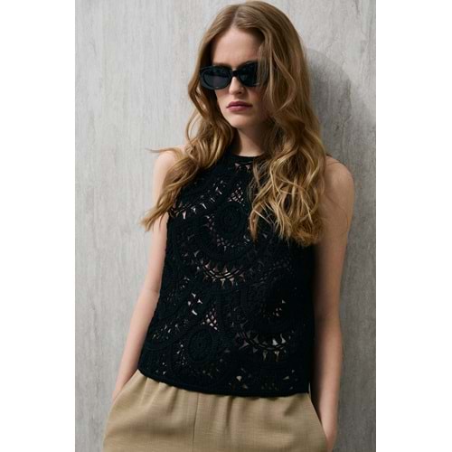 Lufian 121090046 Grade Sıfır Kol T-Shirt Kadın Tişört