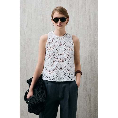 Lufian 121090046 Grade Sıfır Kol T-Shirt Kadın Tişört