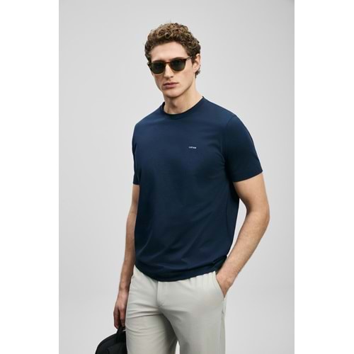 Lufian 111020321 Bran Modern Grafik T- Shirt Tişört Erkek Tişort
