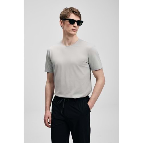 Lufian 111020323 Fınto Modern Grafik Erkek T- Shirt Tişört Erkek Tişort