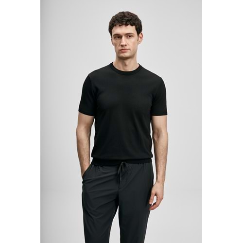 Lufian 111090156 Tıno Erkek Modal Karışımlı T- Shirt Erkek T-Shirt