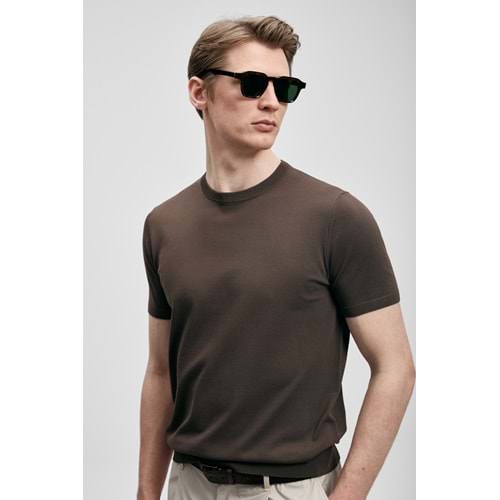 Lufian 111090156 Tıno Erkek Modal Karışımlı T- Shirt Erkek T-Shirt