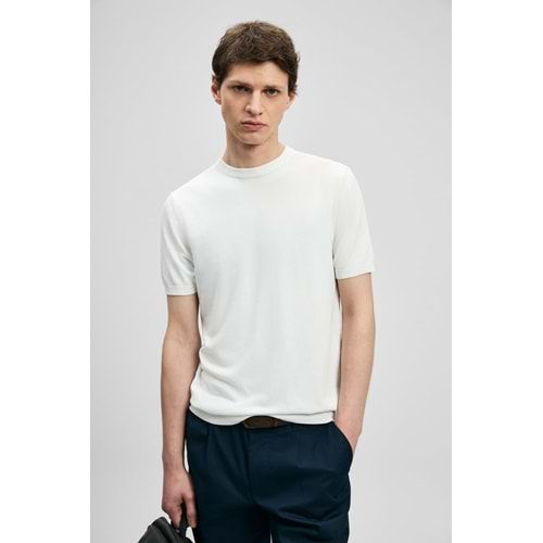 Lufian 111090156 Tıno Erkek Modal Karışımlı T- Shirt Erkek T-Shirt