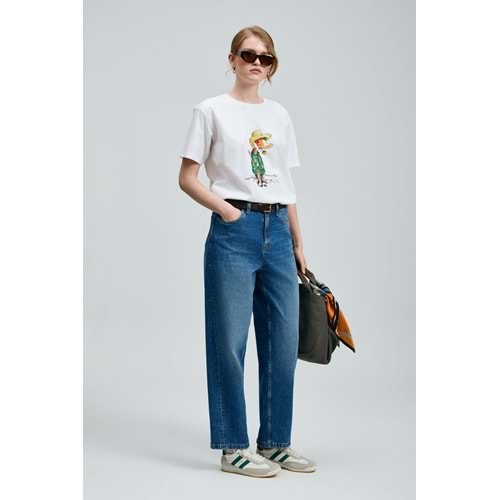 Lufian 121020041 Fame Kadın T-Shirt Kadın Tişört
