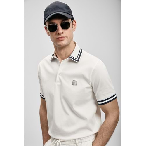 Lufian 111040237 Cole Smart Erkek Polo Yaka Tişört Erkek Tişort