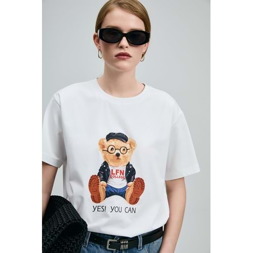 Lufian 121020042 Ruby Kadın T-Shirt Kadın Tişört