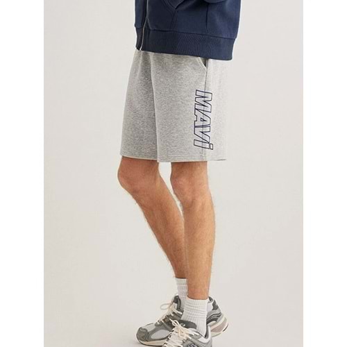 Mavi M0410225-80196 Mavi Baskılı Erkek Şort