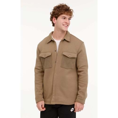 Lotto M-Lenzıng Jacket Hoodie Erkek Kapüşonlu Polarlı Sweatshirt